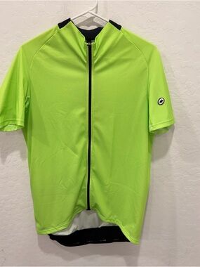 NWT Assos Mille GT Short Sleeve Cycling Jersey Mens XL High Visibility Green